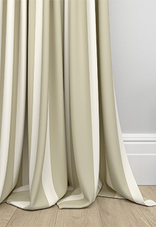 The British Stripe Co. Henry, Dover No.1 - Made to Measure Curtains